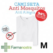Camiseta antimosquitos stingbye camiseta manga corta  | talla m | color blanco